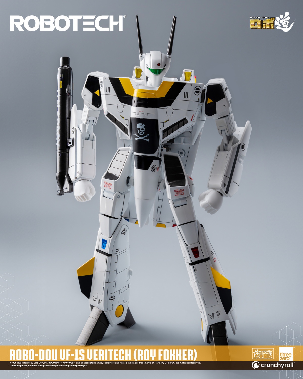 [สั่งจอง]Threezero 3Z03050W0 8" : Robotech ROBO-DOU ROBOTECH VF‐1S Veritech