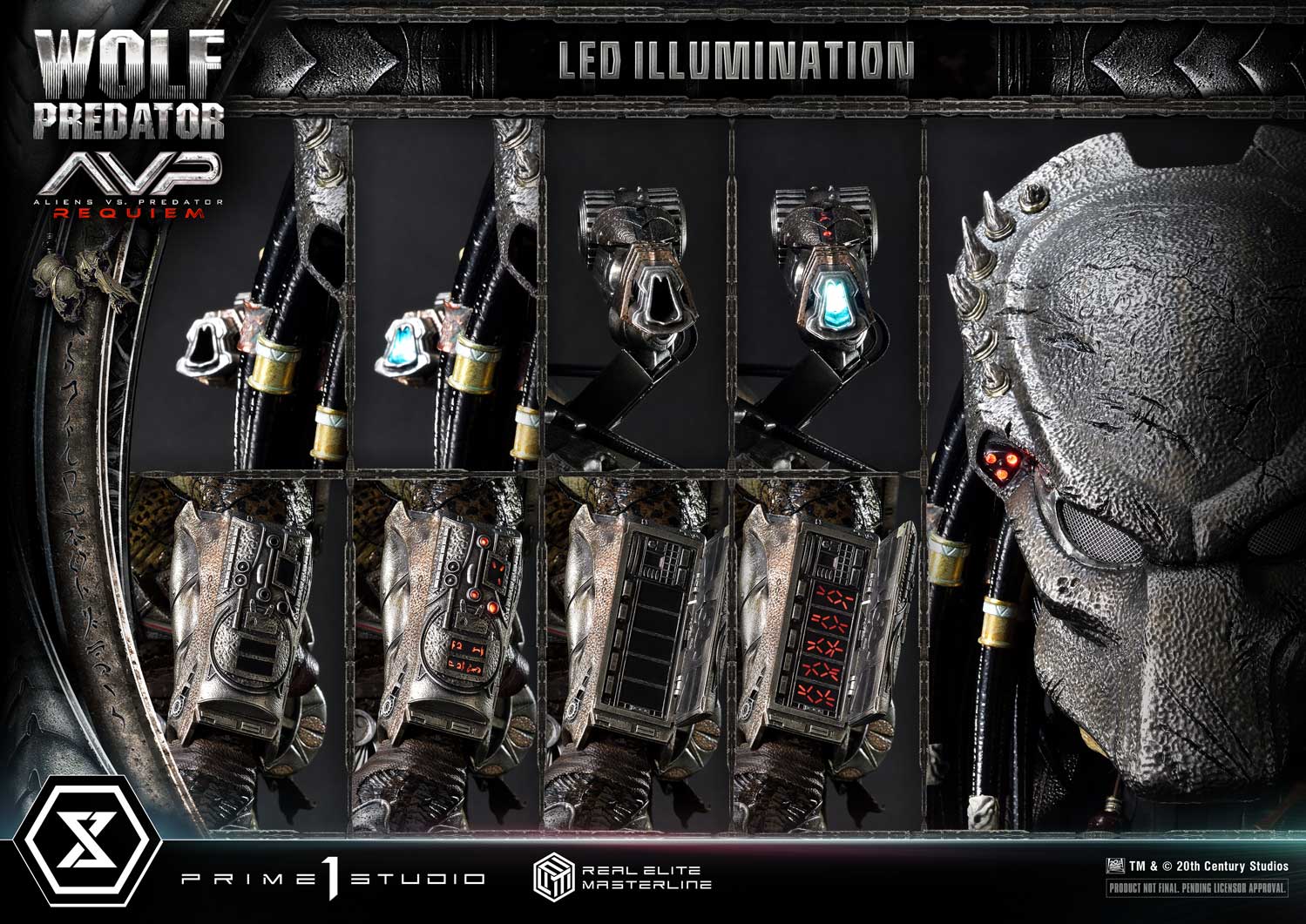 [สั่งจอง]Prime 1 Studio : Wolf Predator (Aliens vs. Predator: Requiem)