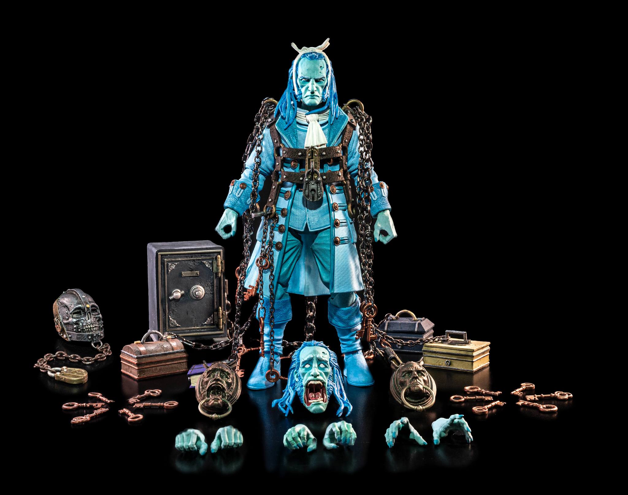 [พร้อมส่ง] Four Horsemen : New version 2024--- Figura Obscura - The Ghost of Jacob Marley, Haunted Blue