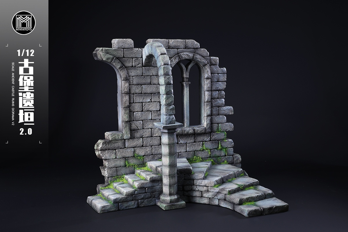 [สั่งจอง] MMMTOYS M2408 1/12 : Ancient Castle Ruins Diorama V2