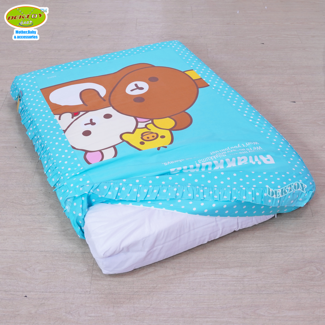 Papa ปาป้า ที่นอนเด็กเบาะฟองใย ริลัคคุมะ ไซส์ใหญ่พิเศษ นุ่มนิ่ม รุ่น RLK-H08