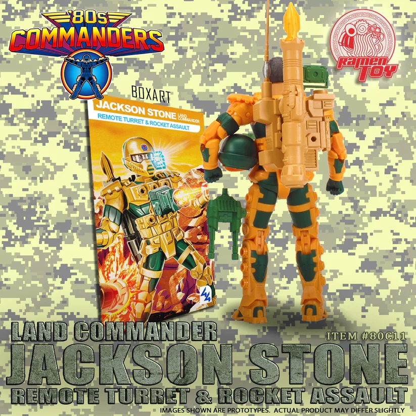 [สั่งจอง] Ramen Toy 1/12 : 80s Commander [Reissue]