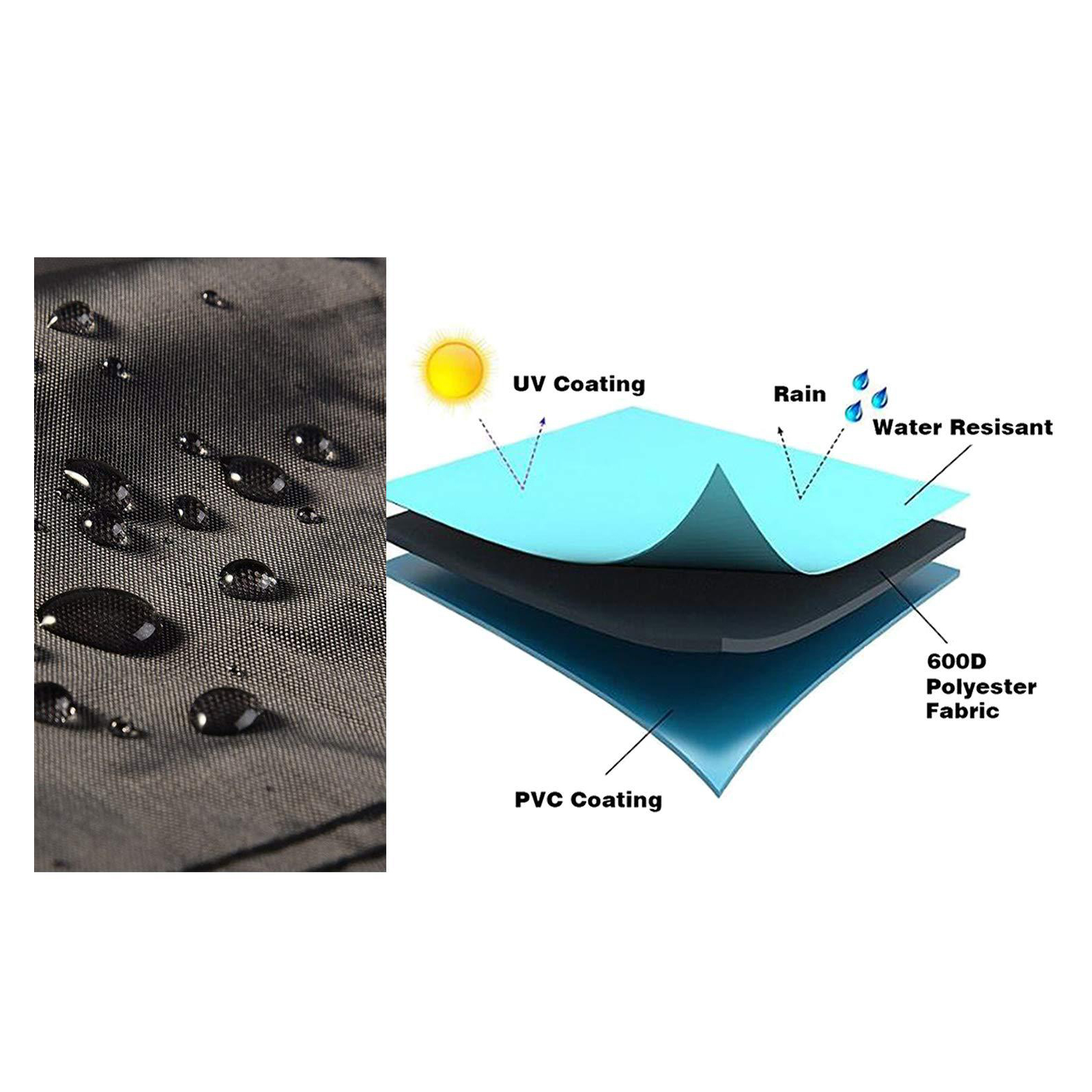 ผ้าใบคลุมโต๊ะปิงปอง กันแดด กันน้ำ ผ้าใบอย่างหนา มีซองซิปพับเก็บได้