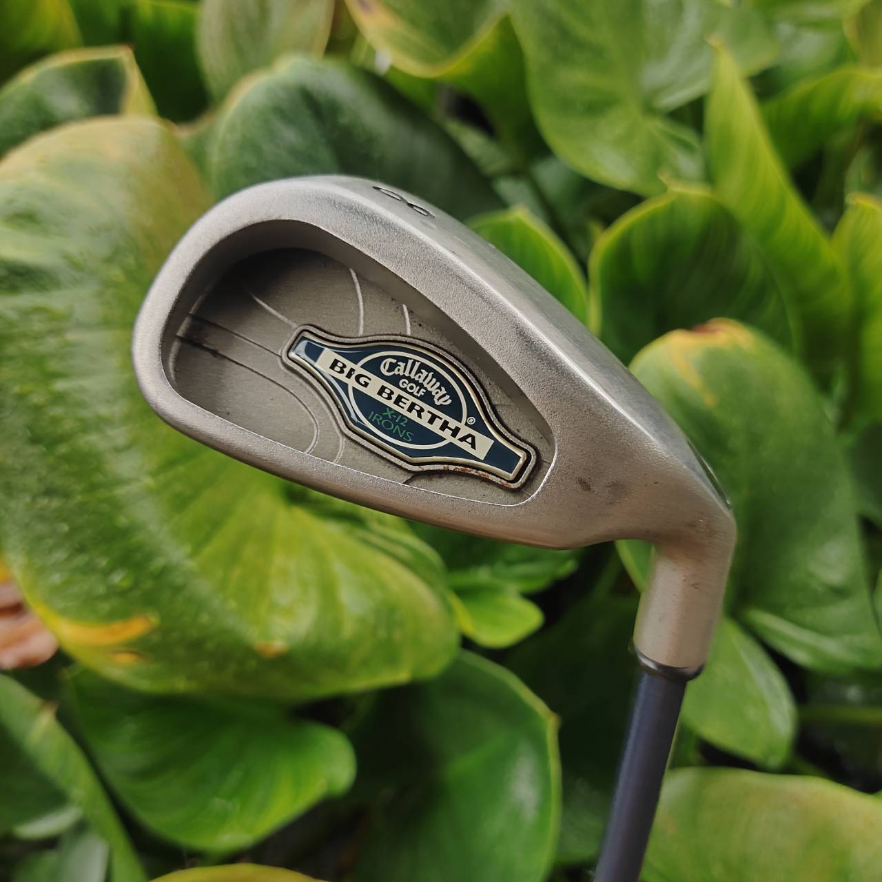 เหล็ก 8 CALLAWAY BIG BERTHA เป็นก้านแบบ JAPANSPEC ตีง่ายมาก วัสดุดีมาก ชดเชยสูงมาก ก้านเสียบแบบทะลุ ตีได้ฟีลลิ่งมาก หาเหล็ก 8 อยู่ พลาดไม่ได้ค่ะ!!!