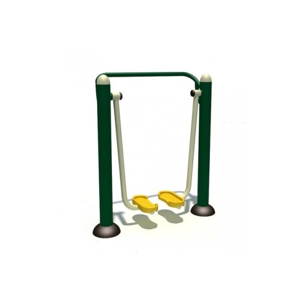 เครื่องออกกำลังกายกลางแจ้ง ชุดอุปกรณ์เดินอากาศเดี่ยว ก้าวเดิน ไร้การกระแทก เดี่ยว ลานกีฬา อเนกประสงค์ สนามกีฬา งานนำเข้าสำเร็จรูป พร้อมส่ง เป็นสีตามแบบเท่านั้น