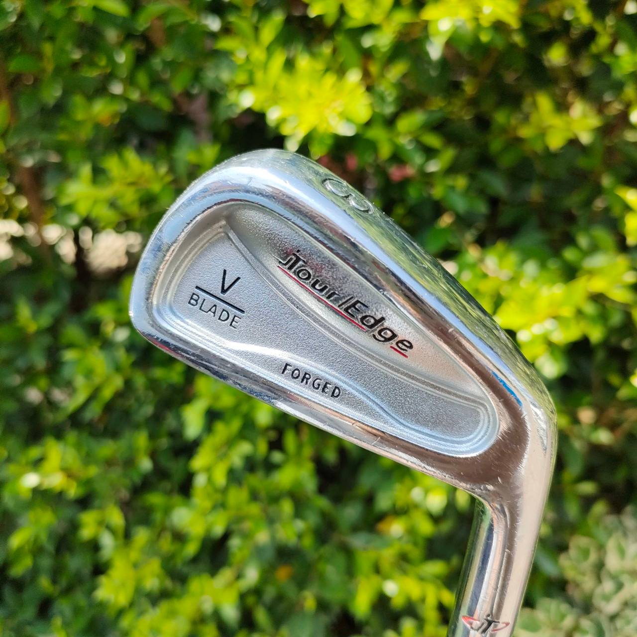 เหล็ก3 TOUR EDGE V BLADE FORGED ก้าน N.S.PRO 950GH FLEX R เหล็ก FORGED สุดนุ่ม ตีง่ายมี CAVITY ก้านเหล็กเบา 95 กรัม ของดีเลยครับ