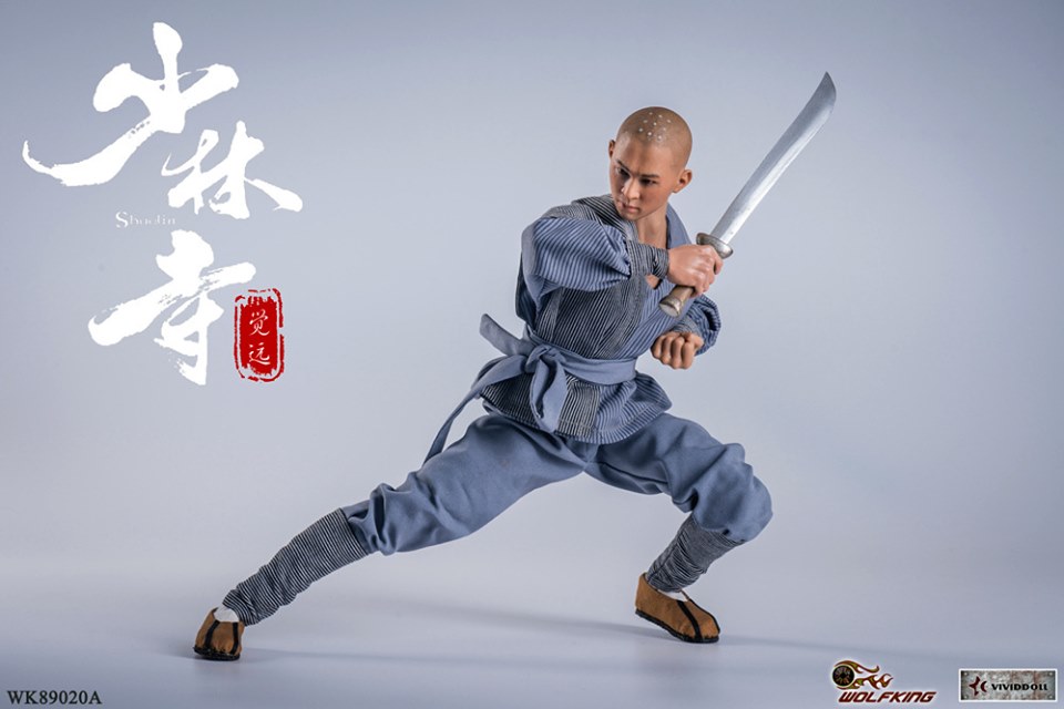 [สั่งจอง] WOLFKING (WK89020A) :1/6 Shaolin Temple - Jueyuan