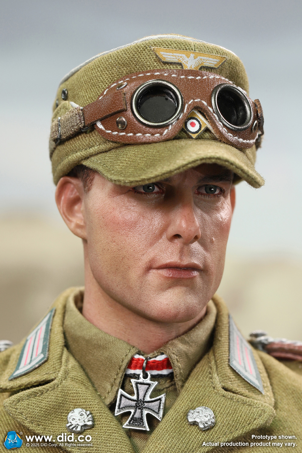 [สั่งจอง]DID D80185 1/6 : WWII German Africa Corps Supply Duty -Ishaan & Panzer Commander - Stauffenberg