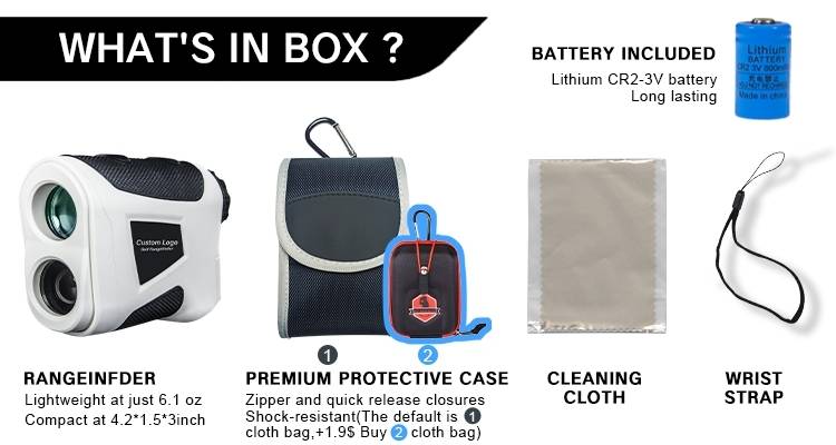 กล้องวัดระยะสำหรับนักกอล์ฟ รหัสสินค้า KB600AG Rangefinder for golfers, Measure slope