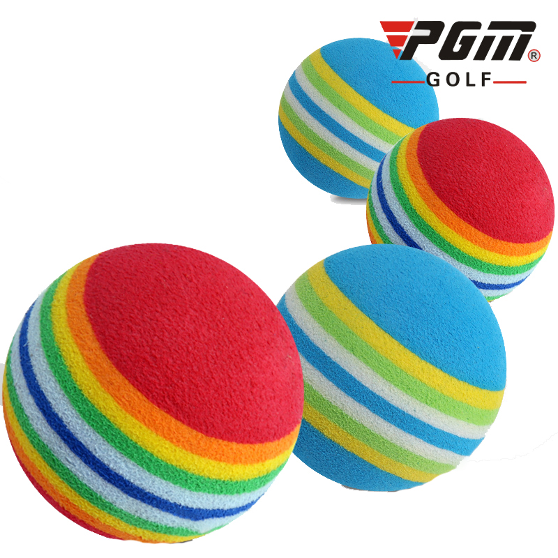 12 FOAM GOLF BALLS ลูกกอล์ฟโฟม สำหรับฝึกหัดตีกอล์ฟ PGM Q007 ( 1 แพค บรรจุ 12 ลูก )