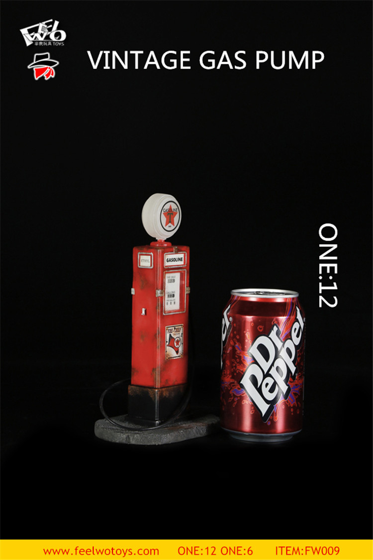 [สั่งจอง]FEELWOTOYS： 1/6, 1/12 scale vintage gas pump
