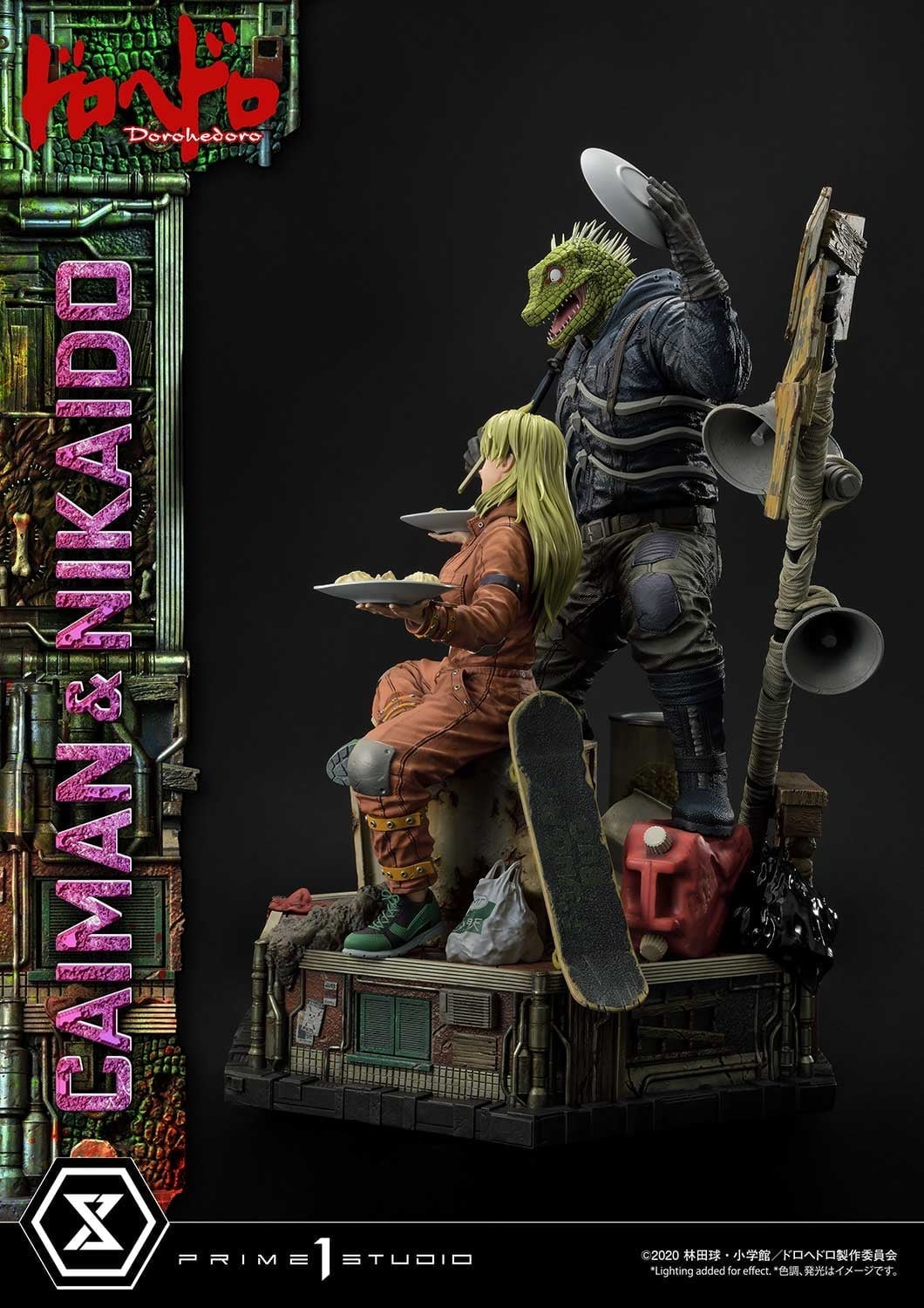 [สั่งจอง]Prime 1 Studio 1/4 : Caiman & Nikaido (Dorohedoro)