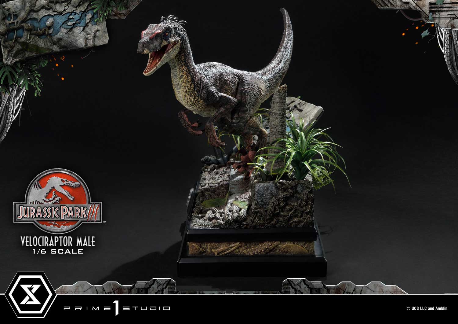 [สั่งจอง] Prime 1 Studio : LMCJP-10: Velociraptor Male (Jurassic Park 3)