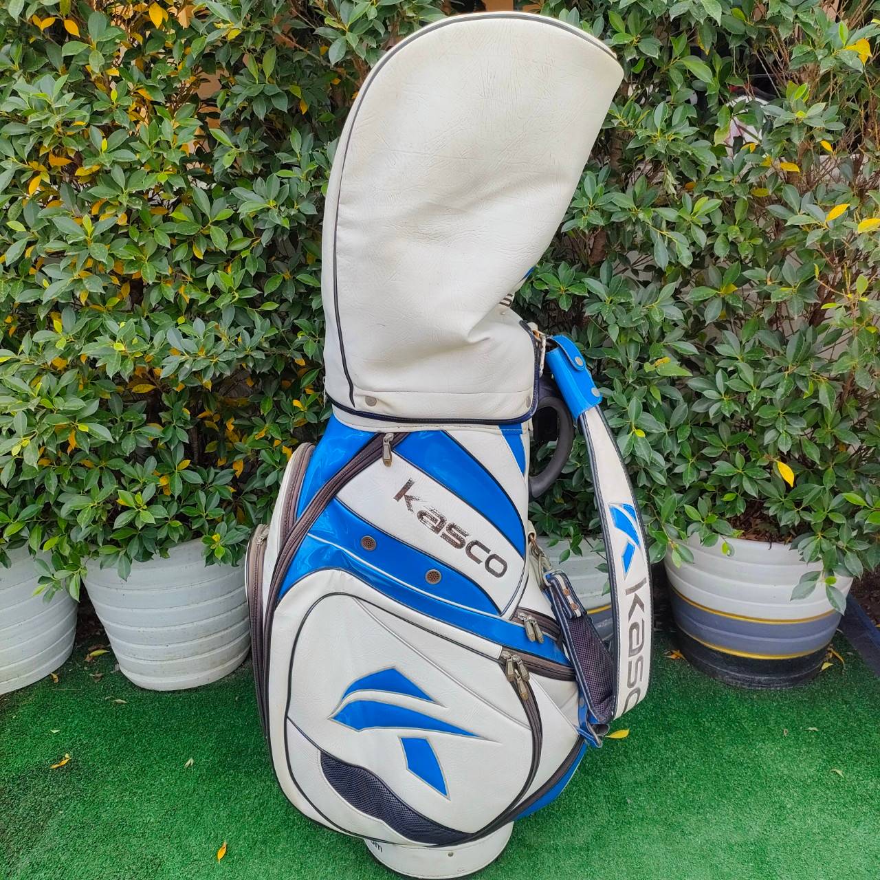 ถุงกอล์ฟ KASCO มือสอง ของแท้ สภาพสมบูรณ์ ถุงใบใหญ่ ถุง TOUR