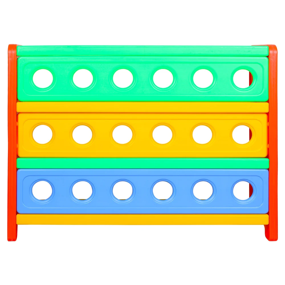 ชั้นวางของ 4 ชั้นโล่ง ,ชั้นวางรองเท้า,ชั้นหลากสี ,เฟอร์นิเจอร์เด็ก, ชั้นวางของพลาสติก พร้อมส่ง