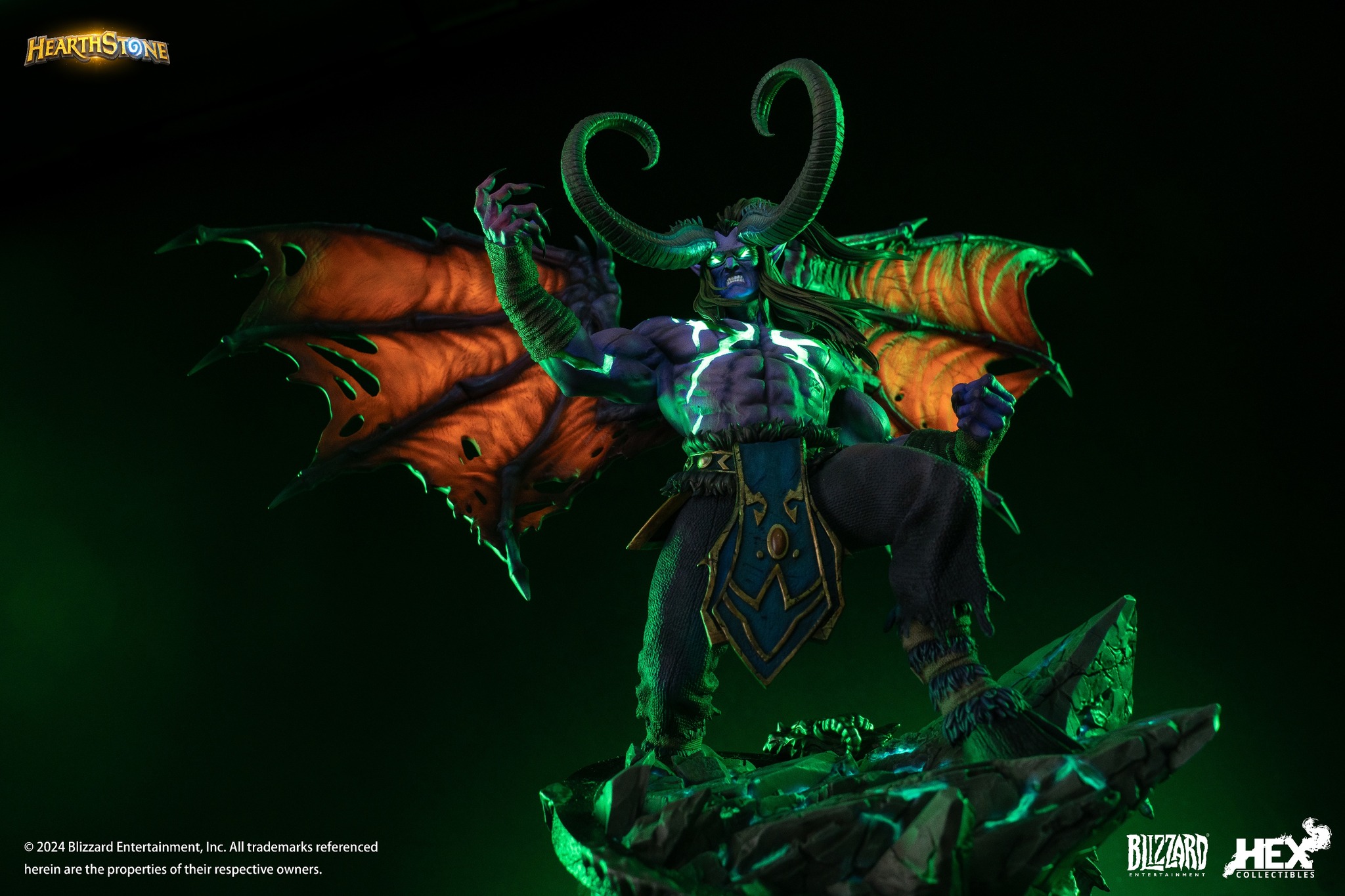 [สั่งจอง]HEX Collectibles Illidan Stormrage (Hearthstone)