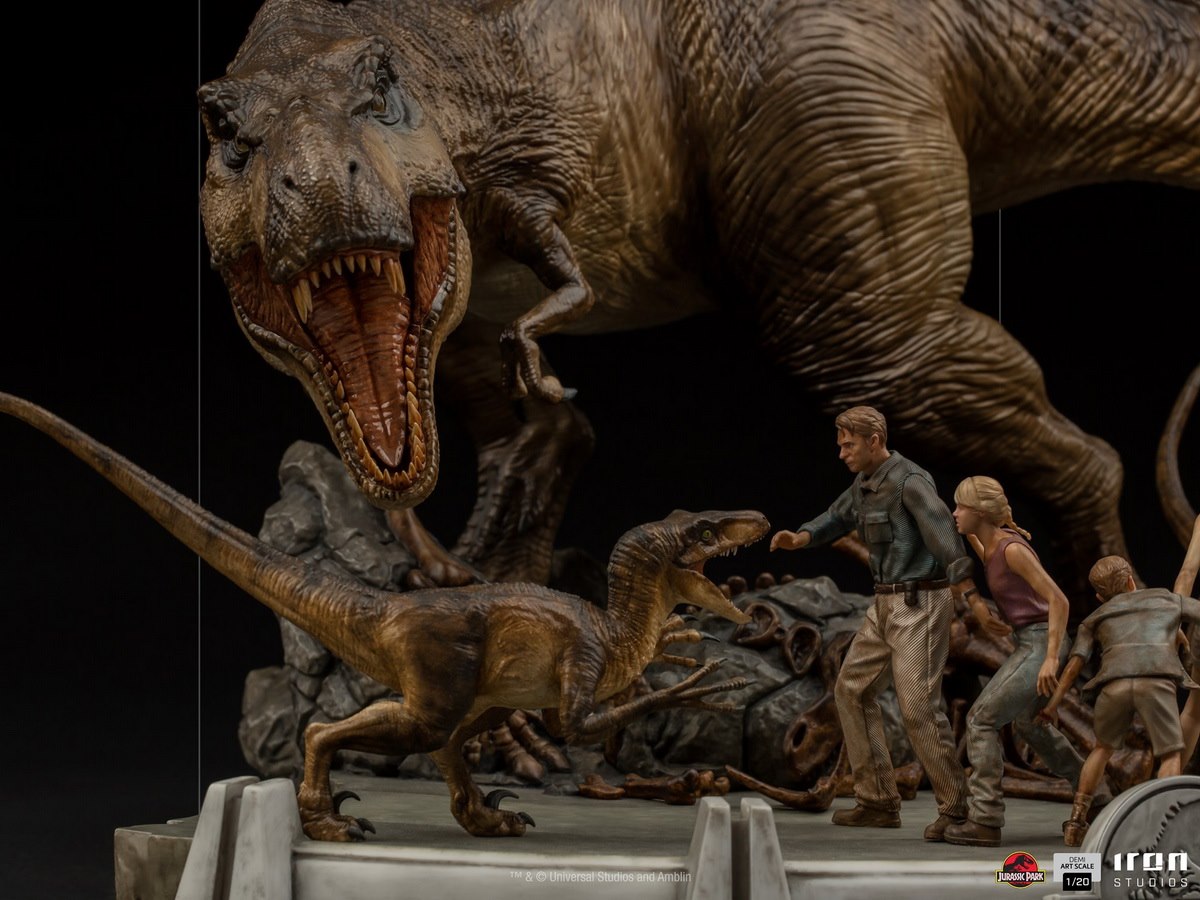[สั่งจอง]Iron Studios UNIVJP38920-20 1/20 The Final Scene Demi Art Scale – Jurassic Park