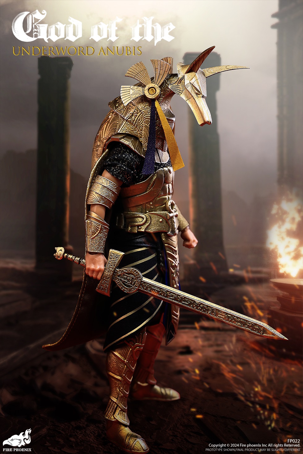 [สั่งจอง] FIRE PHOENIX 1/12 : DIECAST ALLOY THE PROTECTER OF UNDERWORLD