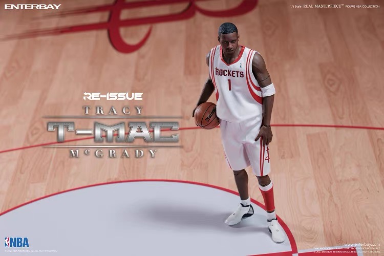 [สั่งจอง] ENTERBAY RM-1067 1/6 : Real Masterpiece NBA Collection - Tracy Mcgrady（Limited Retro Edition)