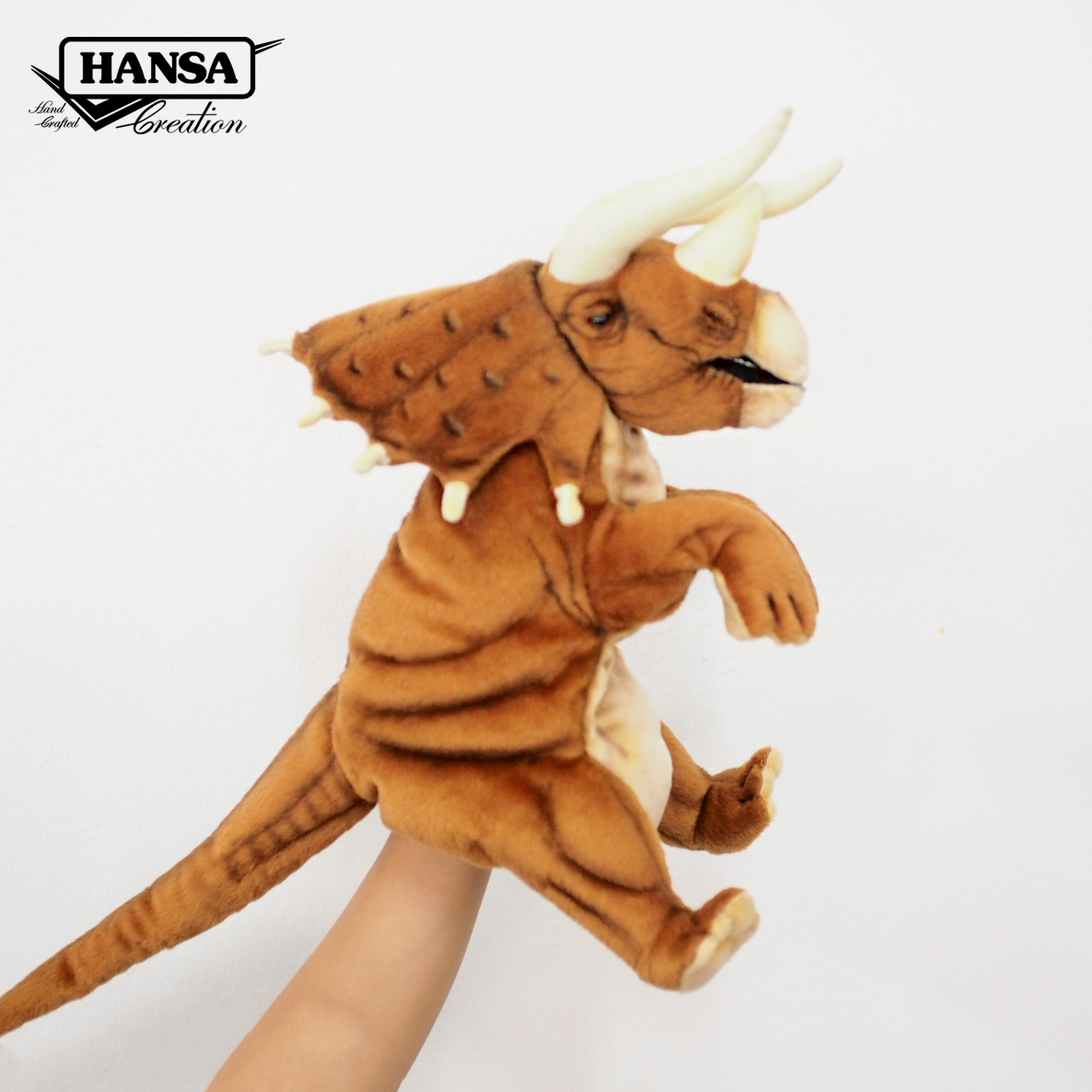 7746 Triceratops Puppet 42cm.L
