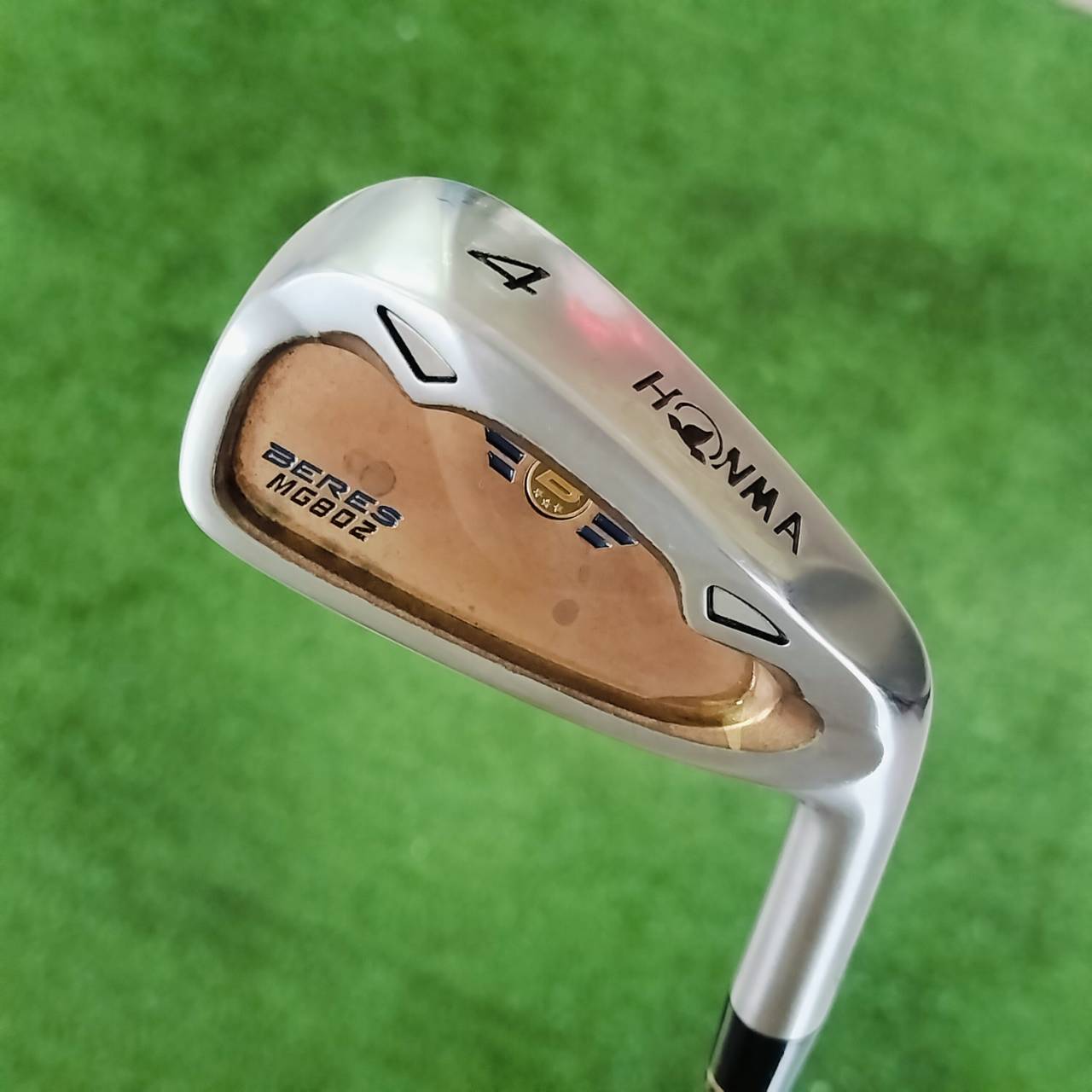 *** ก้านสามดาว แพงมากๆ!!! เหล็ก 4 HONMA BERES MG802 ก้าน ARMRQ UD45 FLEX R *3ดาว* MADE IN JAPAN SAKATA ไม้กอล์ฟพรีเมี่ยมมือสอง ของแท้ By NakaraLuxurious