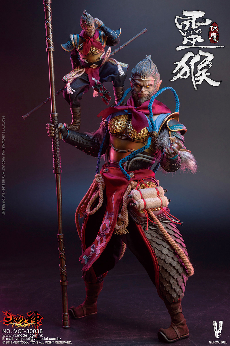 [สั่งจอง] VERYCOOL VCF-3003A/B Palm Treasure Series 1/12 “Dou Zhan Shen” - “Monkey King”
