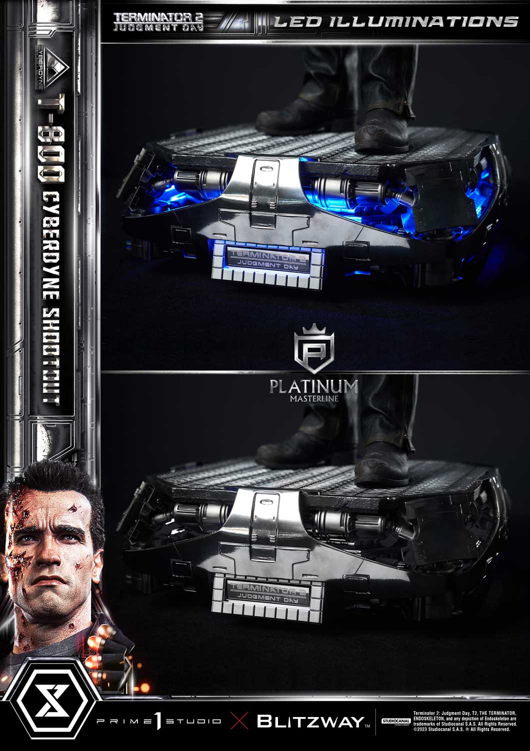 [สั่งจอง] Prime 1 Studio : T-800 (Terminator 2: Judgement Day)