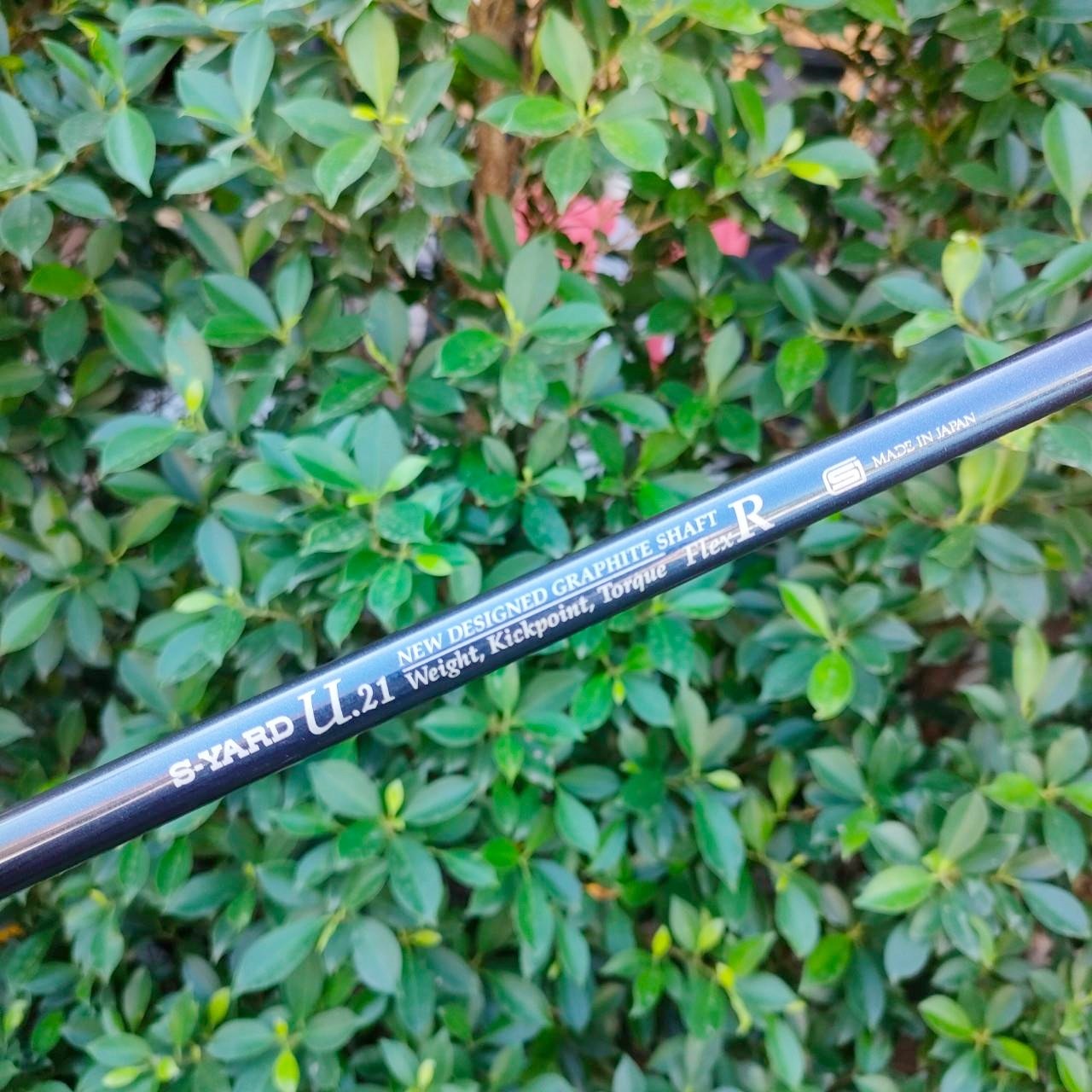 เหล็ก 3 S - YARD U.21 ก้าน S-YARD U.21 FLEX R เหล็ก FORGED UNDETCUT เป็นเหล็กยาวสุดยอดคุณภาพ เหล็กนุ่มมาก CAVITY ด้วย ตีง่ายมากกว่าเหล็กยาวปกติแน่นอน