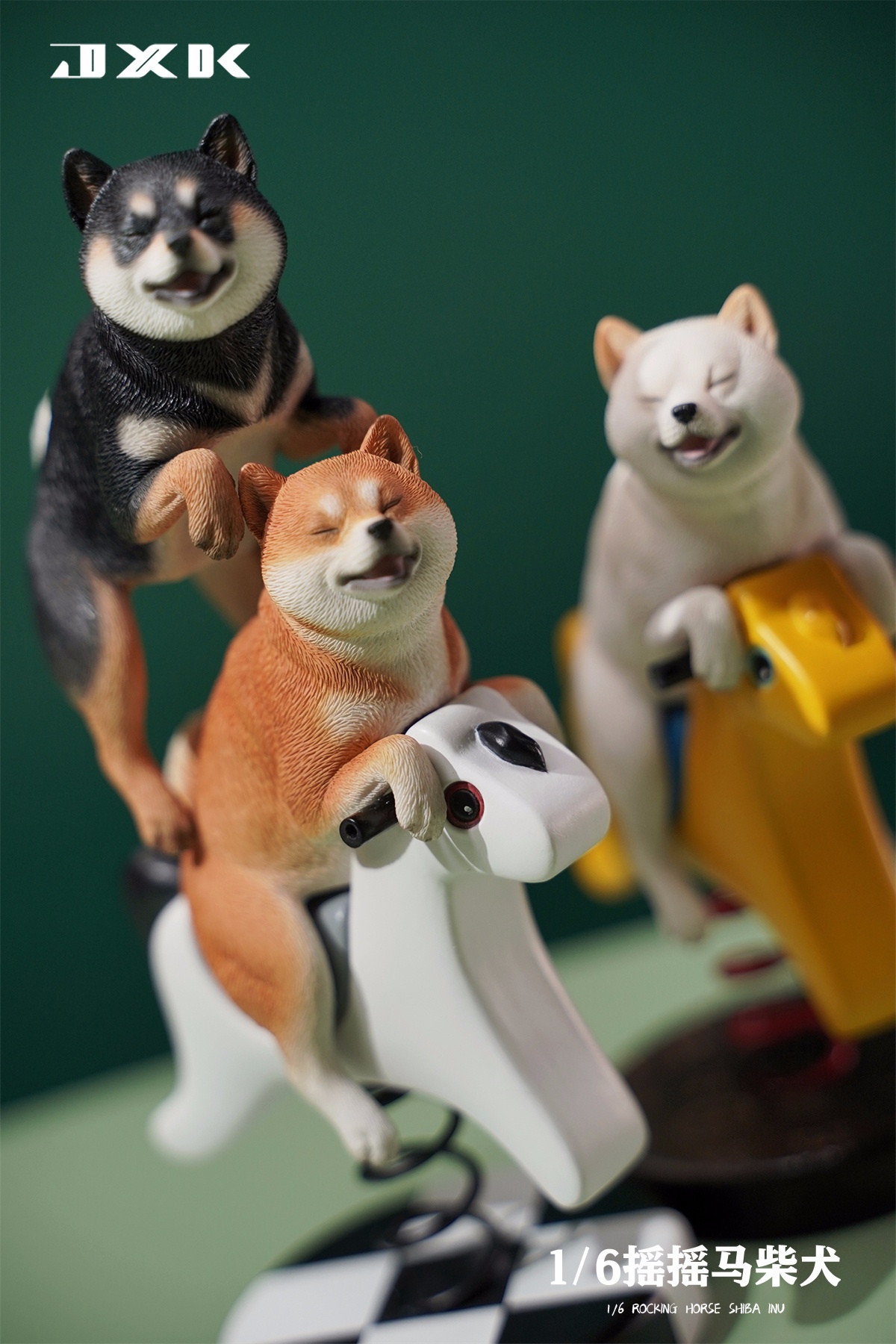 [สั่งจอง]JXK 1/6 : Rocking horse Shiba inu