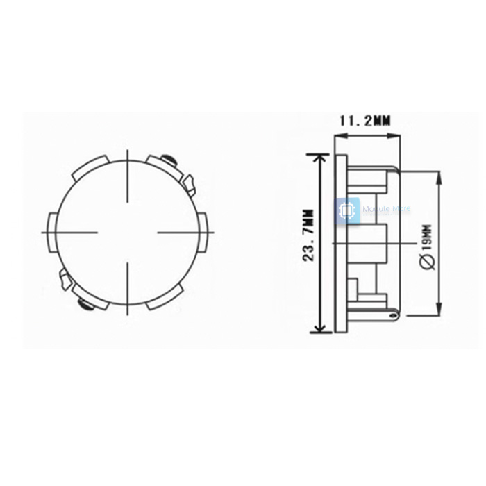 Small Speaker 4Ohm 3W 24mm