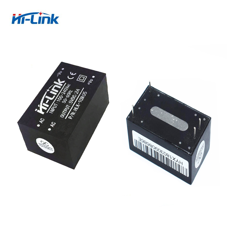 โมดูลแปลงไฟ 220v เป็น 5v 2A Hi-link HLK-10M05 Power supply 220v to 5V AC-DC ultra-small isolated