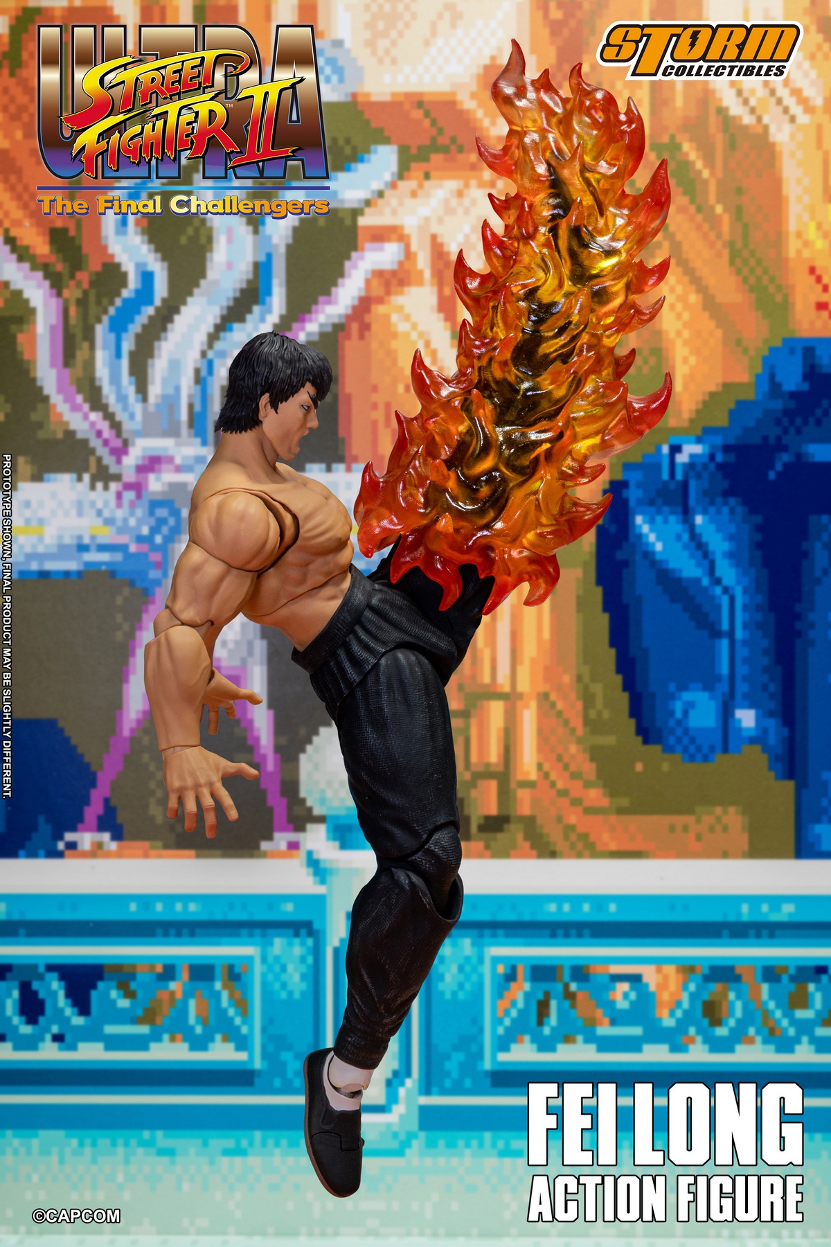 [พร้อมส่ง] Storm Toys CPSF24 1/12 : ULTRA STREET FIGHTER II The Final Challengers - FEI LONG