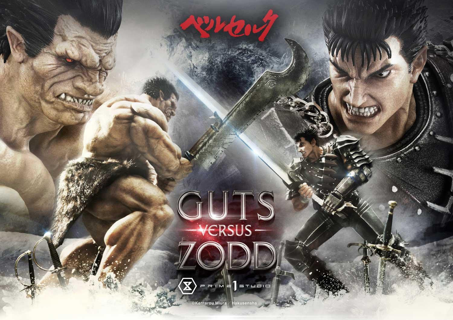 [สั่งจอง]Prime 1 Studio : UDMBR-01: Berserk - Guts Versus Zodd