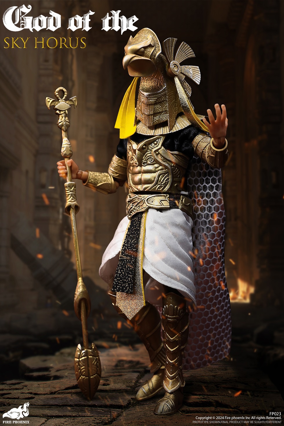 [สั่งจอง] FIRE PHOENIX 1/12 : DIECAST ALLOY THE PROTECTER OF UNDERWORLD