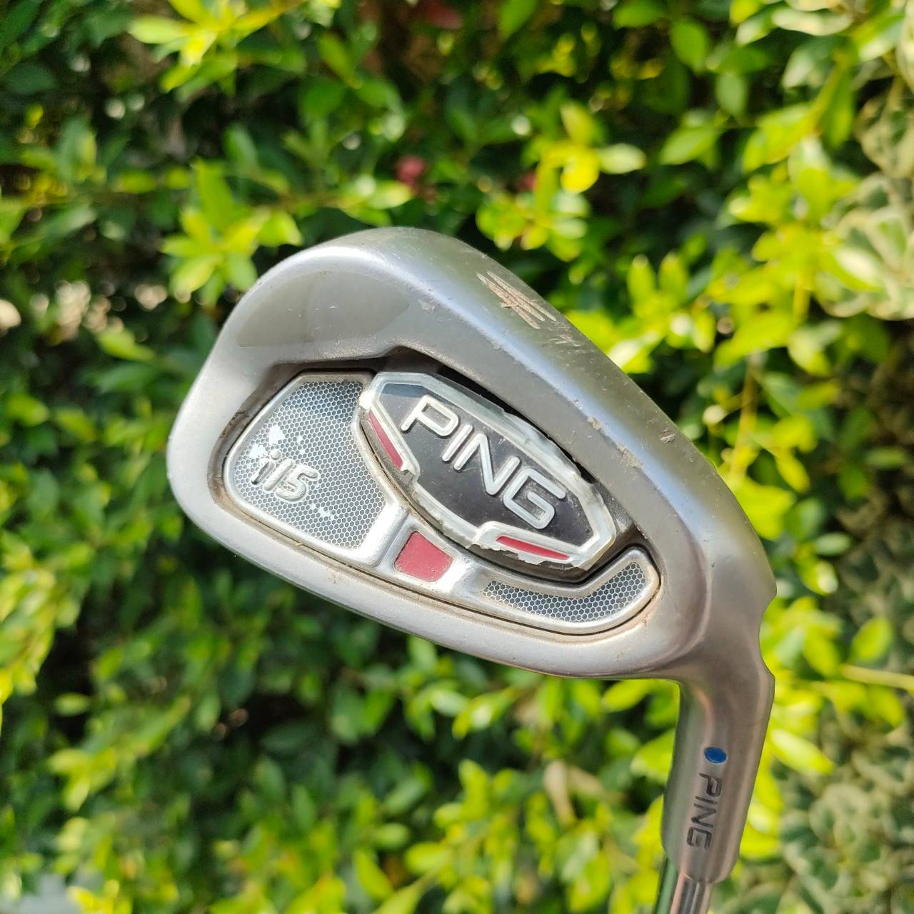 เหล็ก W PING i15 จุดน้ำเงิน ก้าน PING AWT FLEX R งานนุ่ม สปินดีจัดๆ ของดีมาก FORGED เน้นๆ ร่องคมมาก