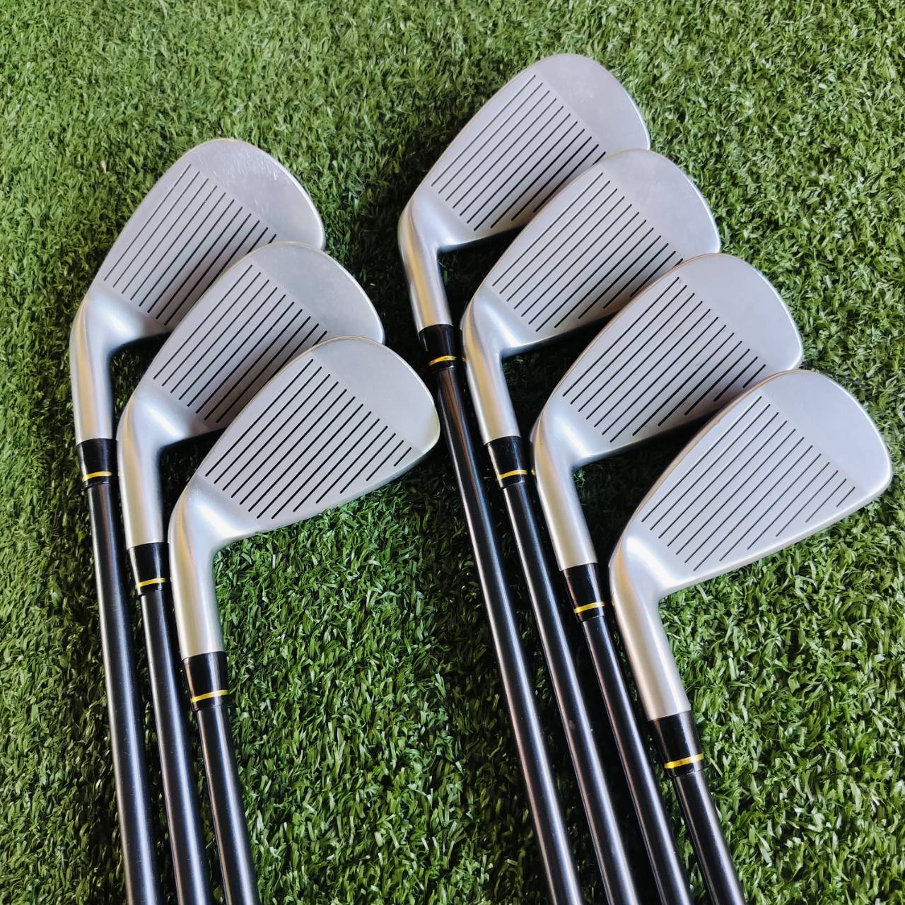 ***ไม้กอล์ฟผู้หญิงพรีเมี่ยม*** ชุดเหล็ก HONMA TM 504C ก้าน ARMRQ 846 FLEX L **1ดาว** เป็นก้านถักพรีเมี่ยมสูงสุดของญี่ปุ่น ไม้กอล์ฟพรีเมี่ยมมือสอง ของแท้ By NakaraLuxurious