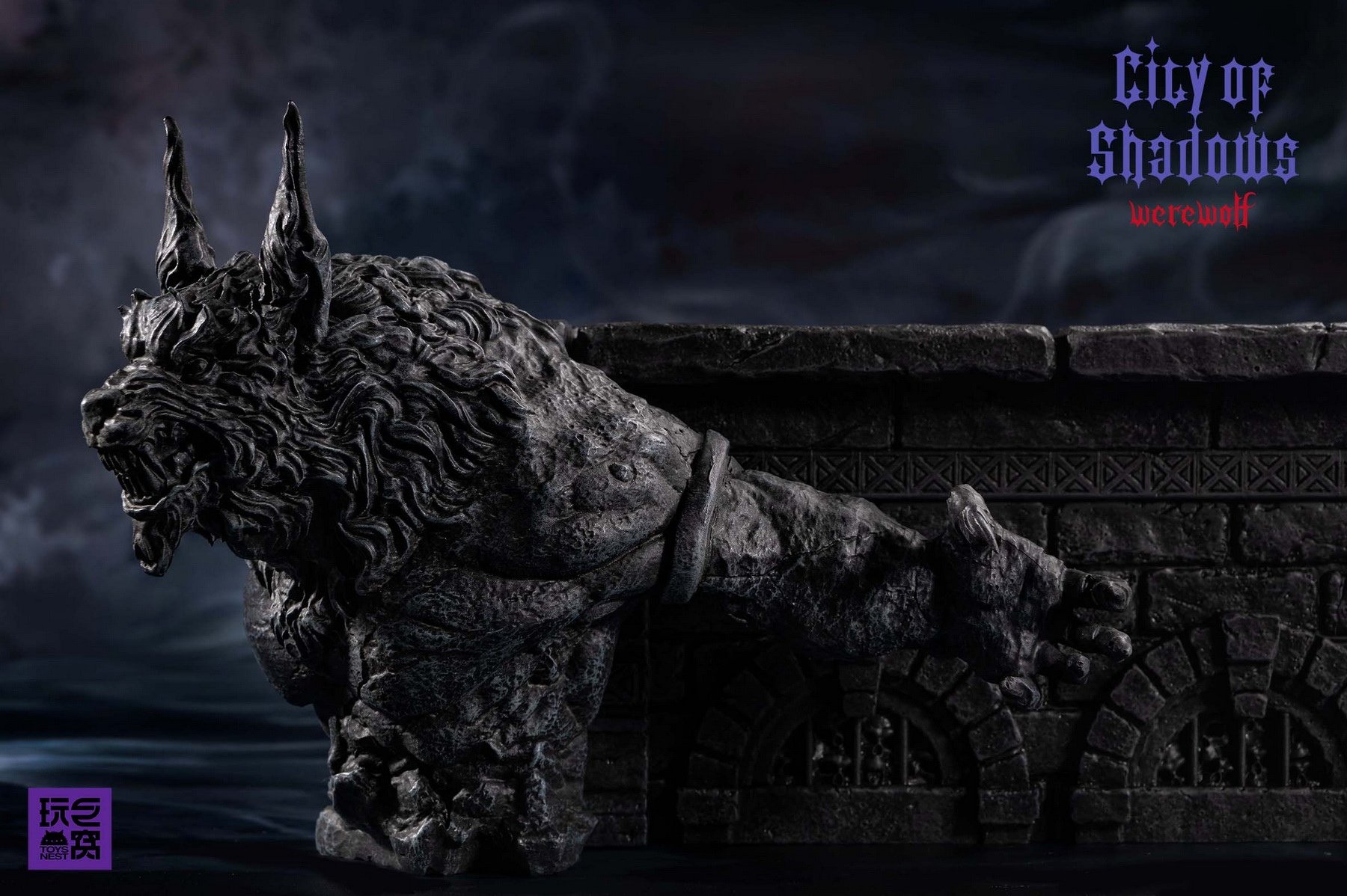 [สั่งจอง]ToysNest : City of Shadows - Werewolf Statue Stage