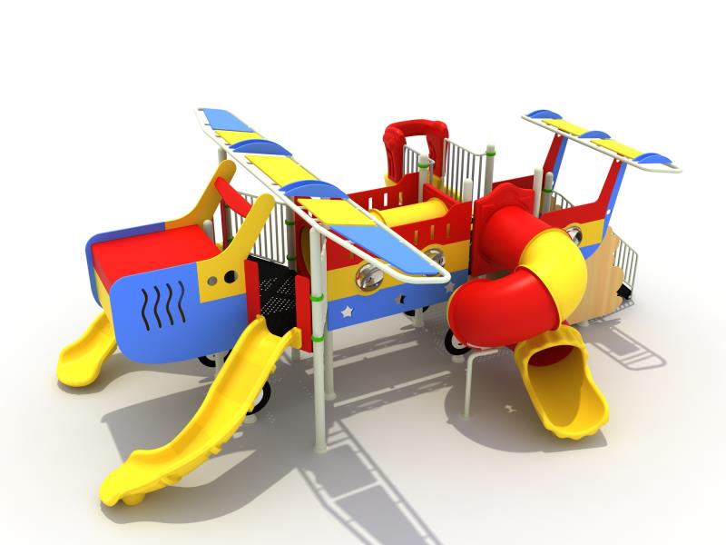 เครื่องเล่นสนาม สไลเดอร์ อุโมงค์ Jet plane เครื่องบินเจ็ตเครื่องเล่น, สนามเด็กเล่น เครื่องเล่นสนามกลางแจ้ง ในร่มราคาถูก เครื่องเล่นสนามปฐมวัย outdoorplayground ครุภัณฑ์สนามเด็กเล่น, สพฐ,โครงการโรงเรียนประชารัฐ ศูนย์พัฒนาเด็กเล็ก