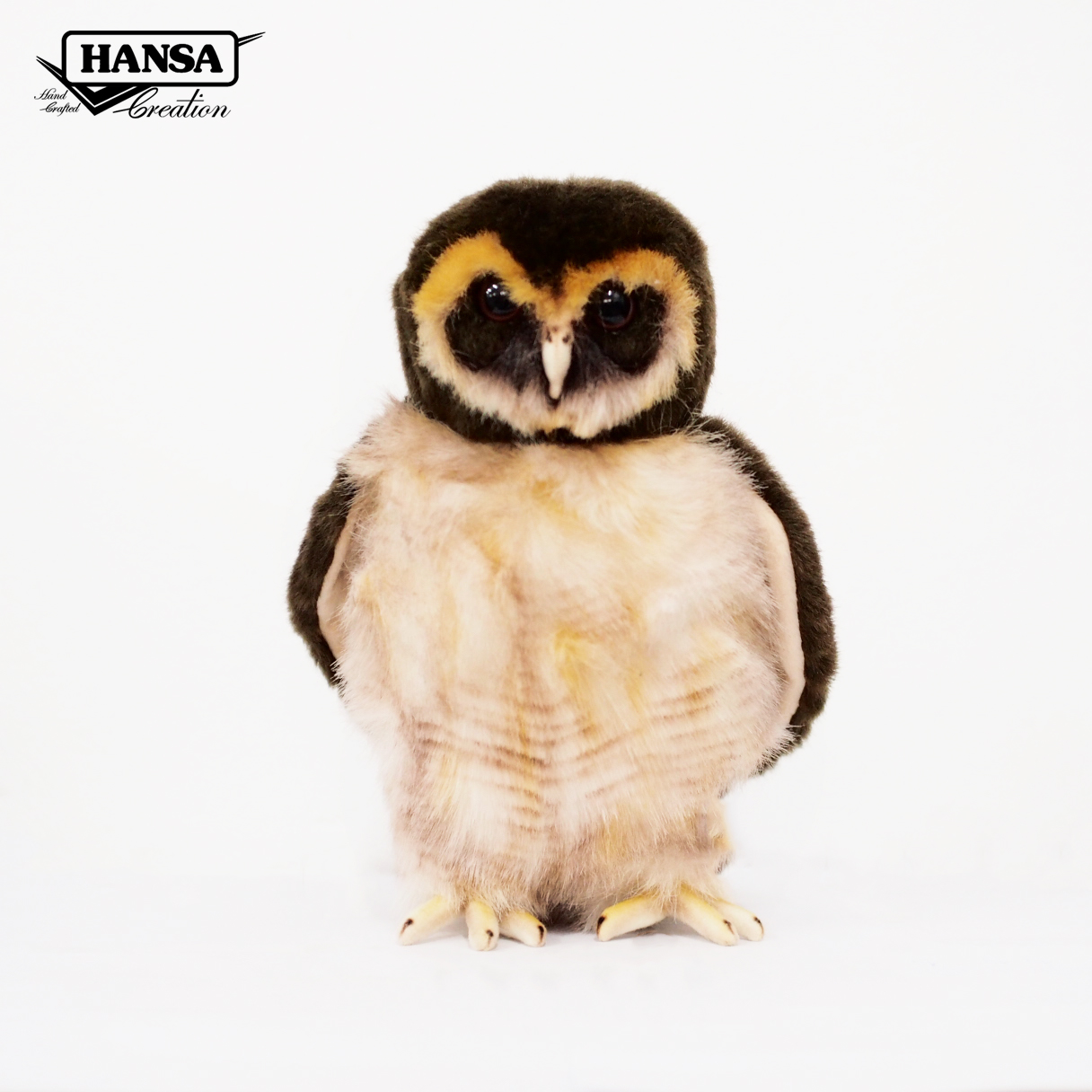 8082 Asian Brown Wood Owl 28cm. H