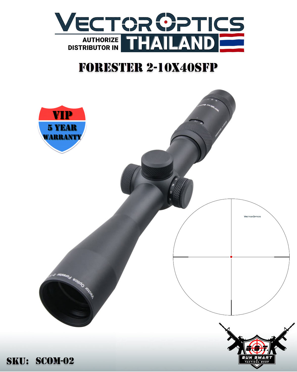FORESTER 2-10X40SFP