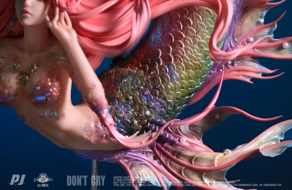 [สั่งจอง]PIJI X "SUGAR KING" Zhou YI 1/4 : Artist Series Statue "Don't Cry" - Mermaid