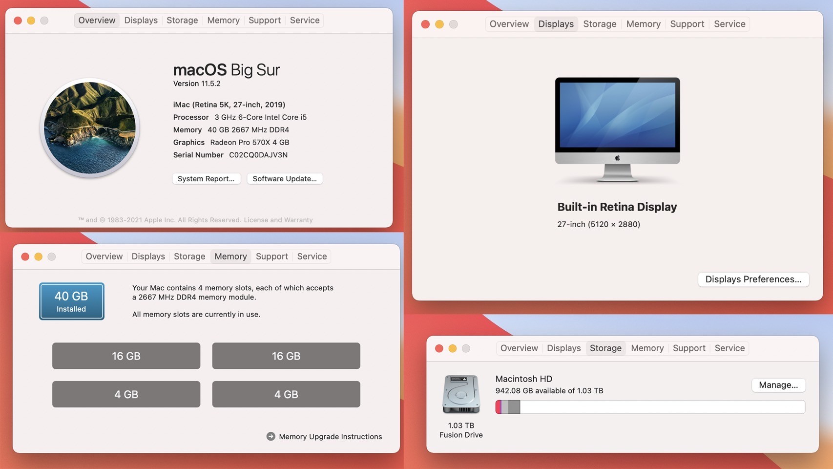Apple IMAC 2019