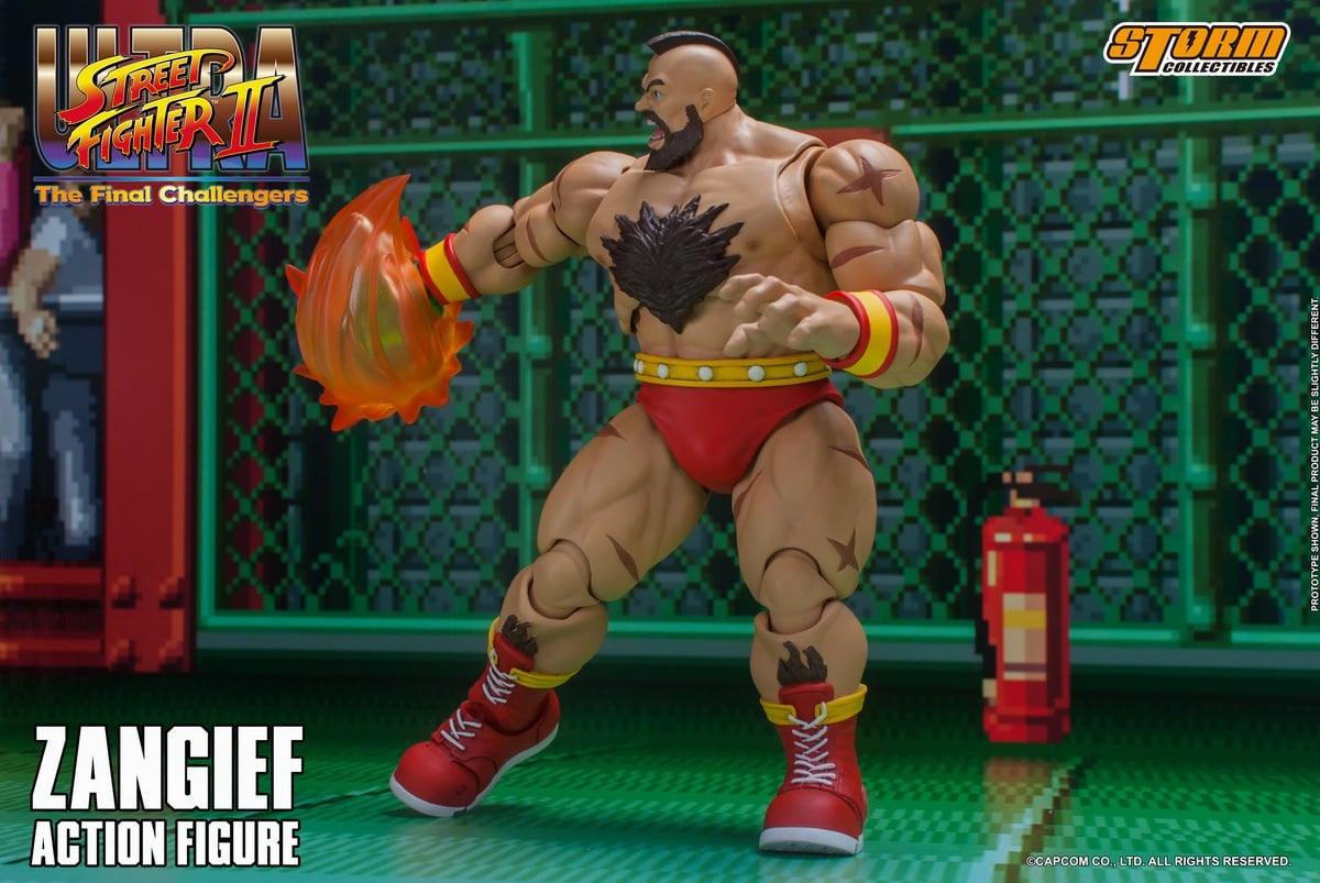 [สั่งจอง]Storm Toys CPSF22 1/12 : ULTRA STREET FIGHTER II - ZANGIEF