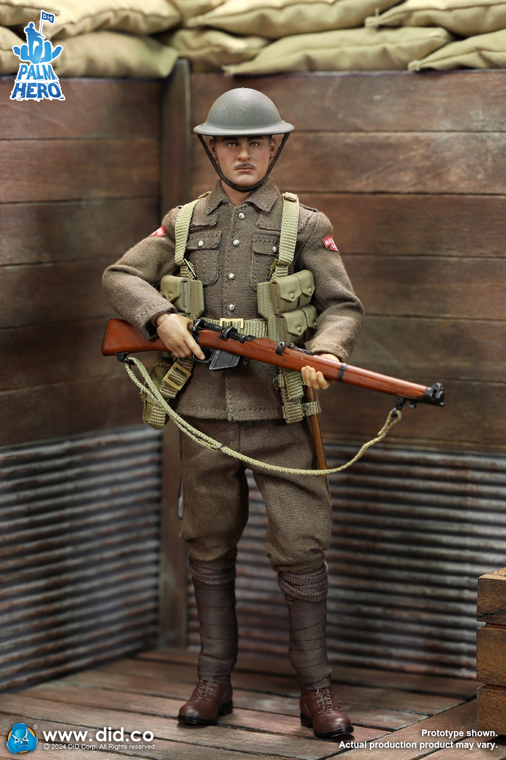 [พร้อมส่ง] DID XB80028 1/12 : WWI British Infantry - Albert Brown