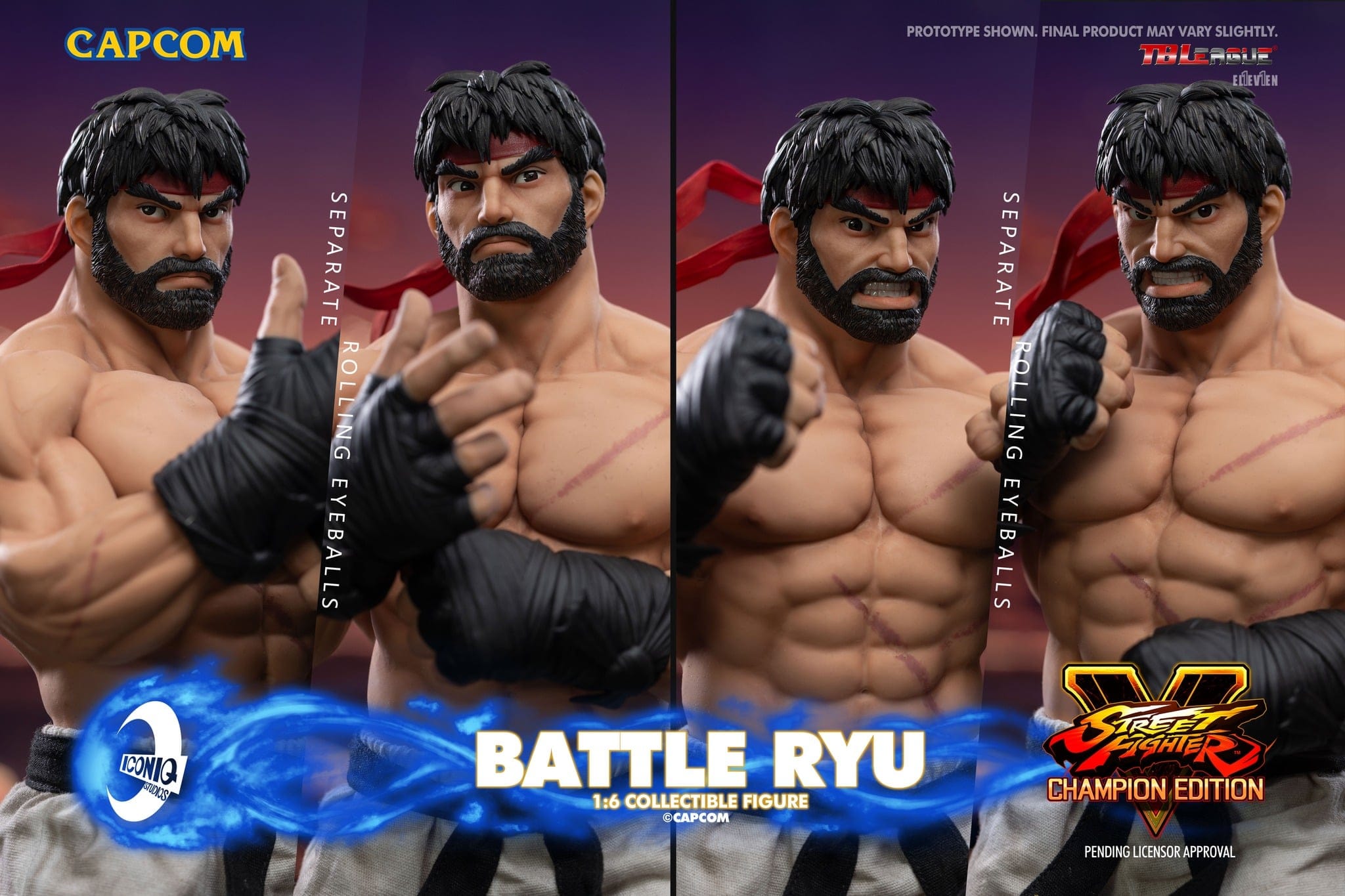 [สั่งจอง] Iconiq Studios IQGS-06 1/6 : Street Fighter - Battle Ryu