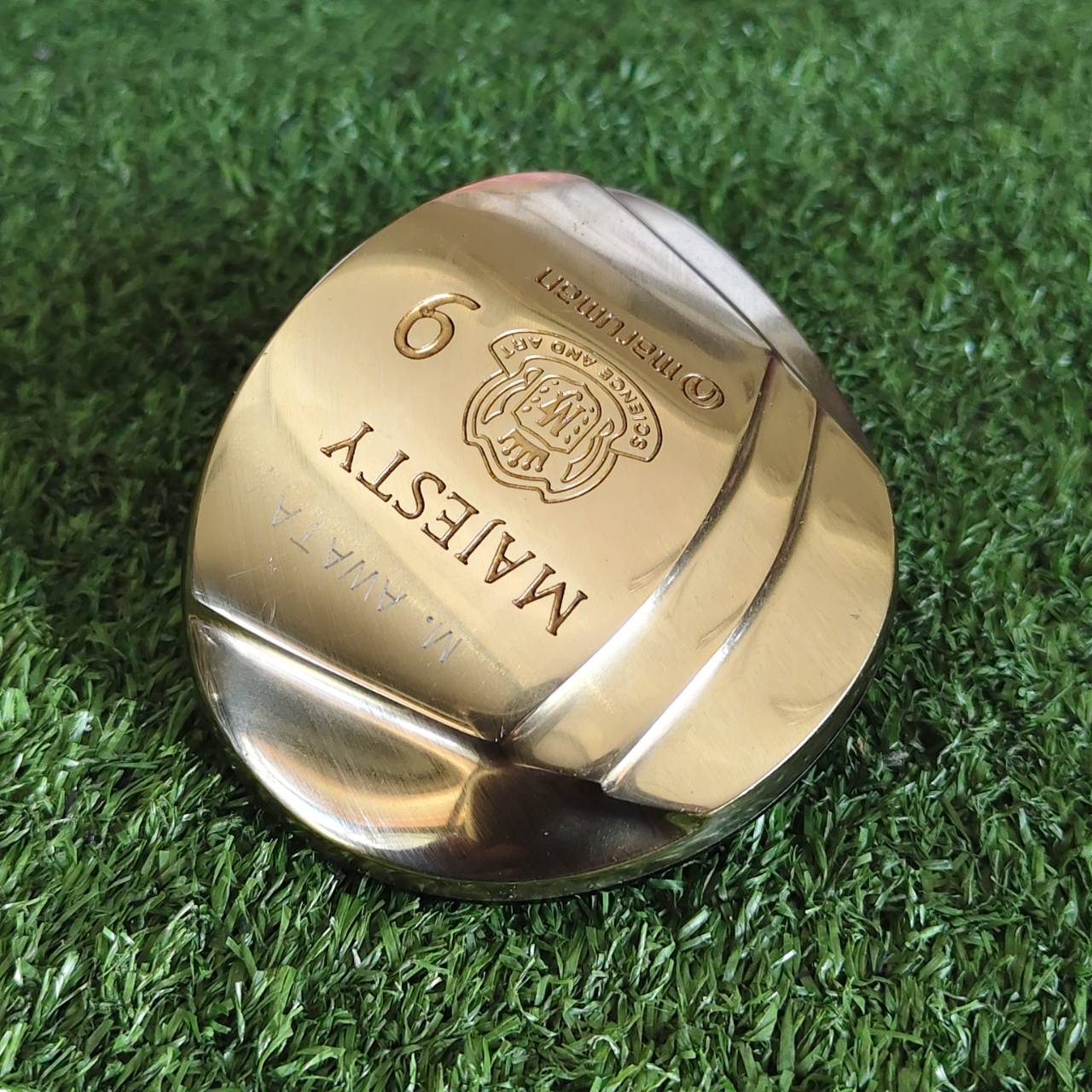 หัวเปล่า 9W MARUMAN MAJESTY POWER – SB SOLE ตีแทนระยะเหล็กยาว ตีง่ายกว่าไฮบริดอย่างมากเลยค่ะ!