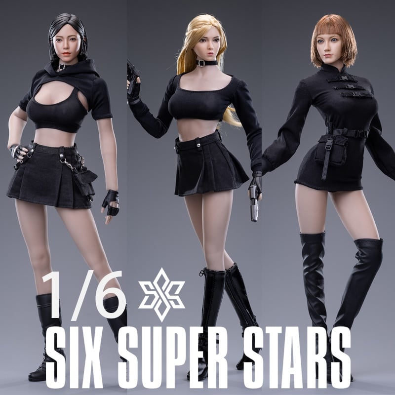 [สั่งจอง]3STOYS 1/6 : Punk Functional Wind Women's Clothing