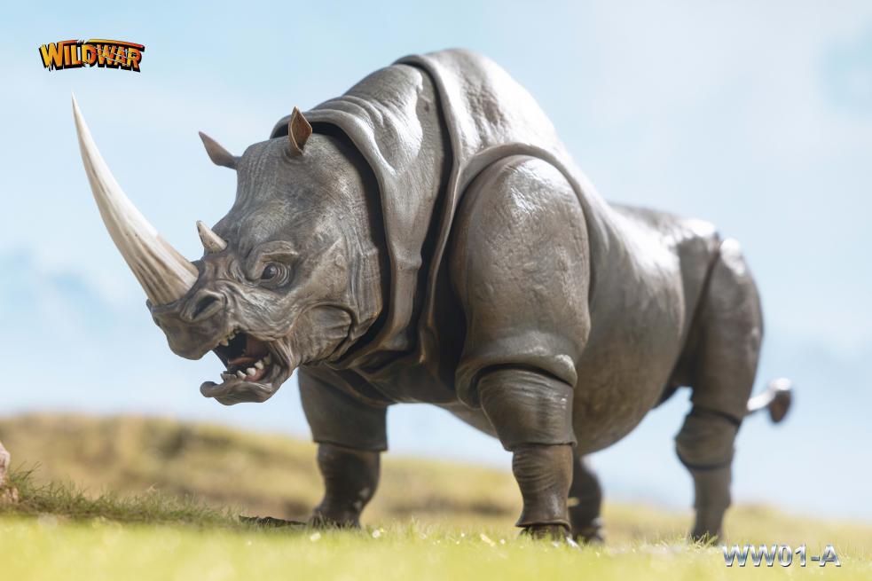 [สั่งจอง] Wild War WW-01 1/12 : giant horned rhinoceros