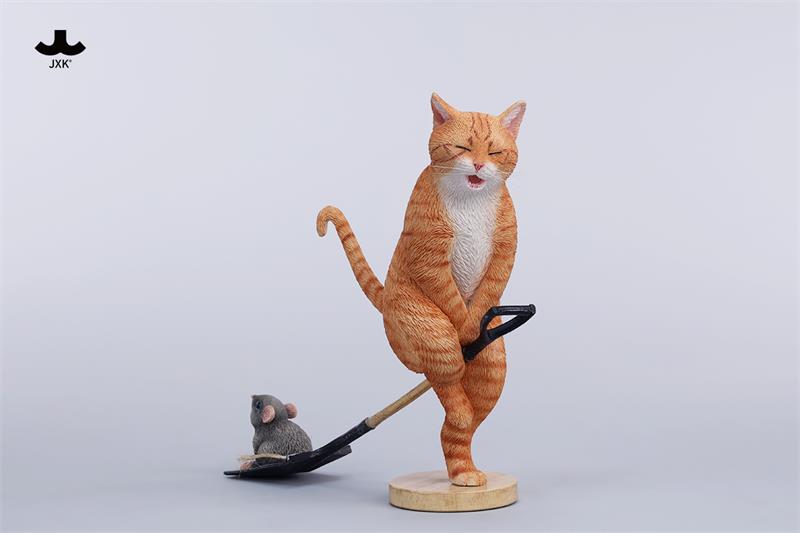 [สั่งจอง] JXK 1/6 : Folded Eared Cat Figurine V2