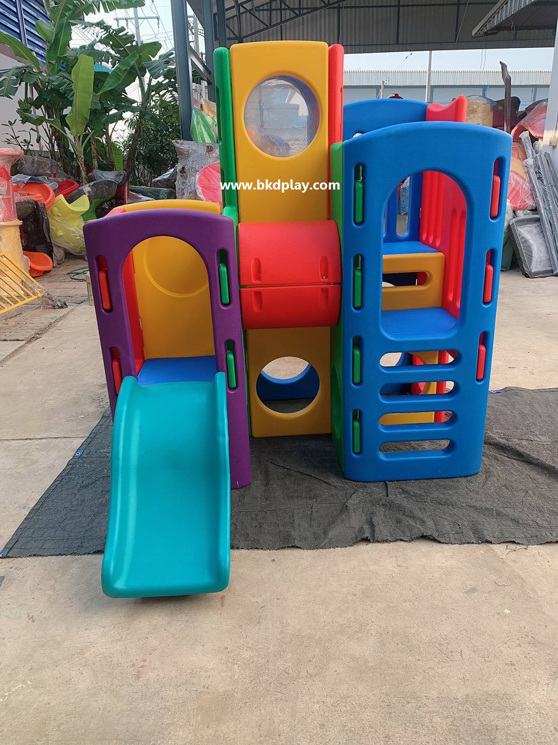 โปรโมชั่น สไลเดอร์พลาสติก กระดานลื่นเด็ก เครื่องเล่นสนามเด็ก ในร่ม กลางแจ้ง พร้อมส่ง